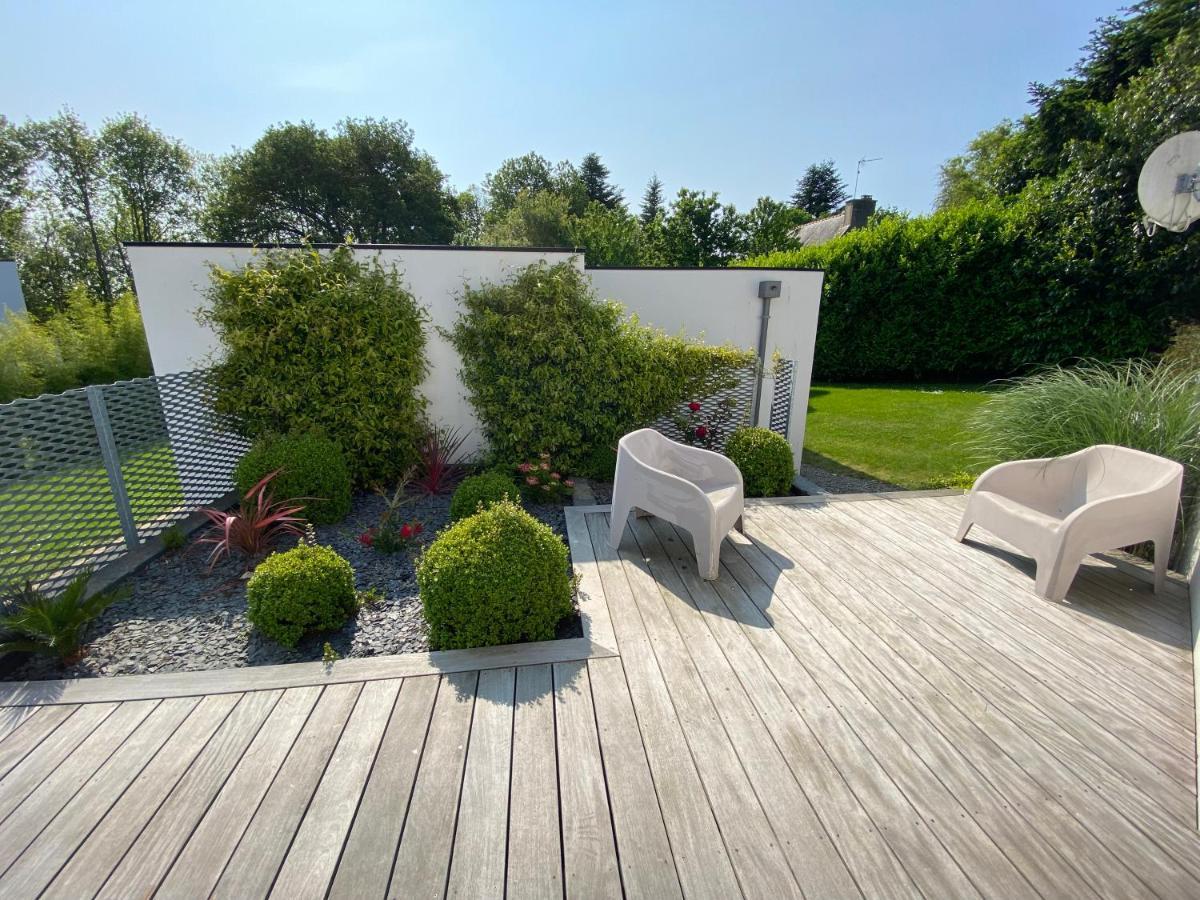 2 Maisons De Vacances Sittelles Lodge Concarneau Exteriör bild