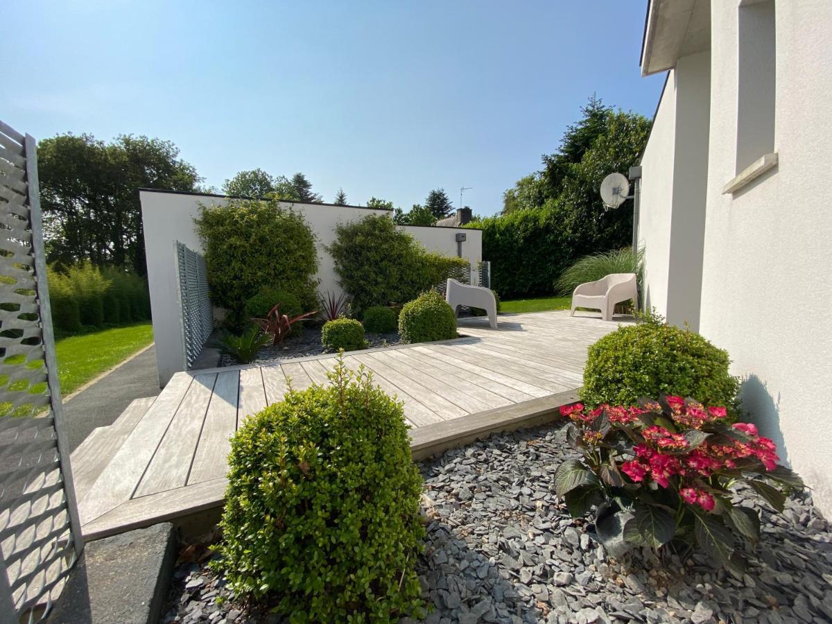 2 Maisons De Vacances Sittelles Lodge Concarneau Exteriör bild